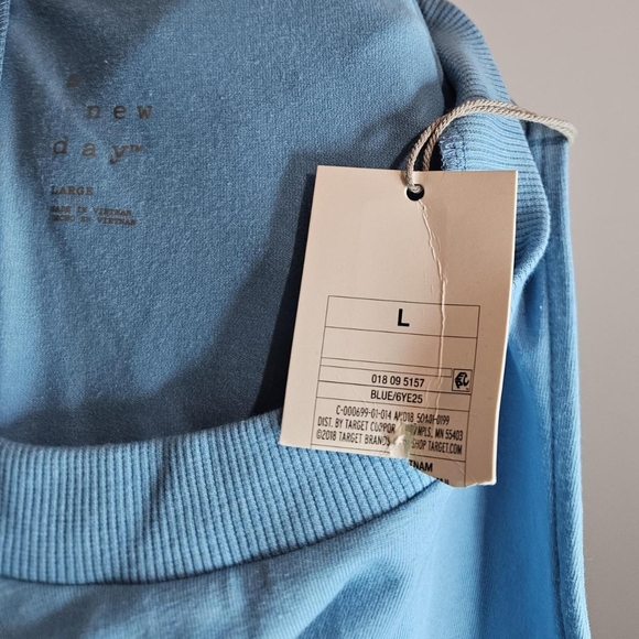 NWT a new day Sleeveless Aqua Mini Dress - Picture 4 of 4